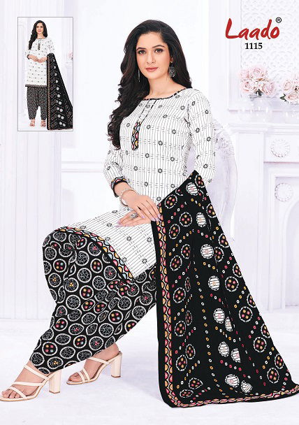 Laado Priti Patiyala Vol 11 Ethnic Wear Printed Wholesale Readymade  Cotton Dress
